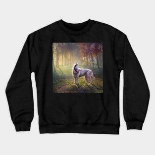 Kangal Shepherd Dog in the Forest Crewneck Sweatshirt